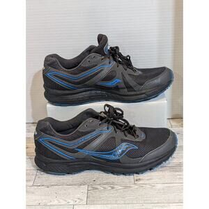 Saucony Men's Cohesion TR11 Running Shoe, Grey/Blue, Men's Size 11 US S20427-1